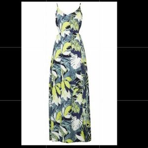 Topshop maxi dress with side cutouts